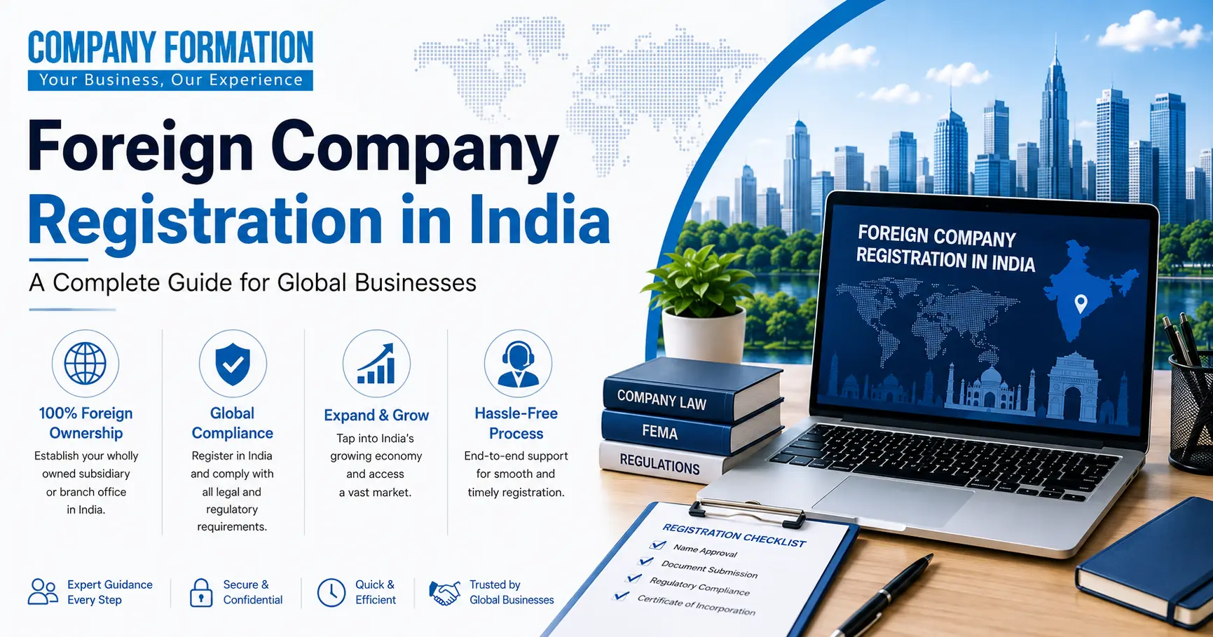 Foreign Company Registration in India: Complete Guide to Setting Up a
                              Foreign Business in India
