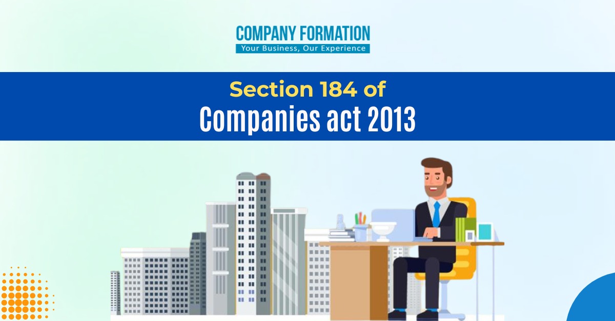 Section 184 of Companies Act 2013